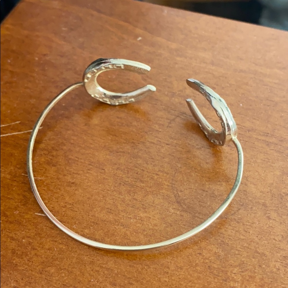 Gold Western wire cuff - Picture 2 of 2